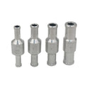 Universal Aluminium Alloy One-Way Check Valve Petrol/Diesel Fuel Non-Return Manual Control Sizes 4mm 6mm 8mm 10mm 12mm