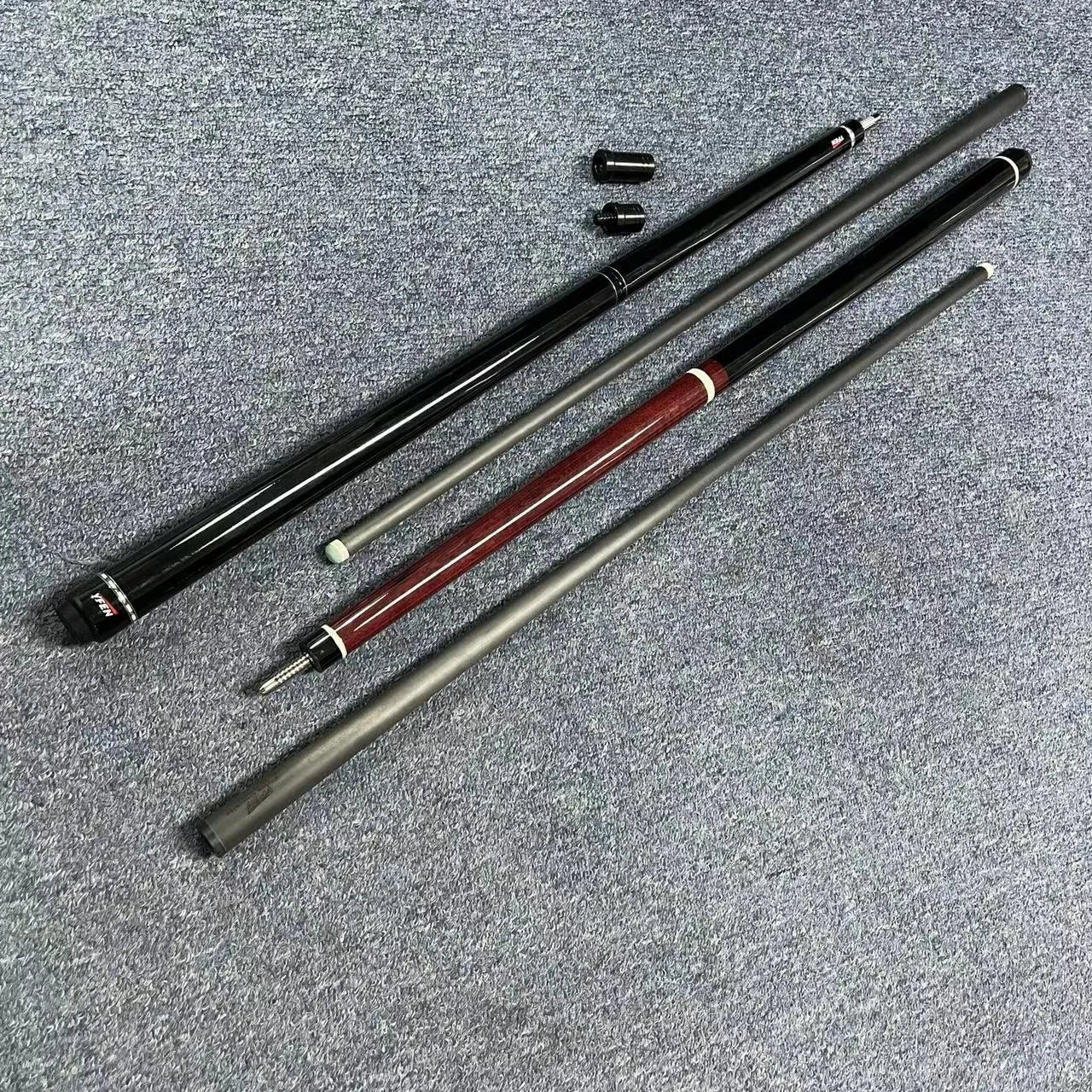 Premium Handmade Yfen 57" Carbon Fiber 13mm 3-PCS Billiard Jump Break Punch Cue for Sale