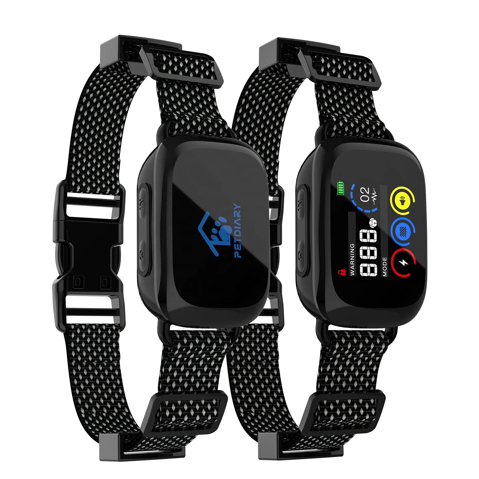Customized Logo and UI Design Stop Bark Device Bark Control Safe Vibration Quiet Dog Training Collar for Dog