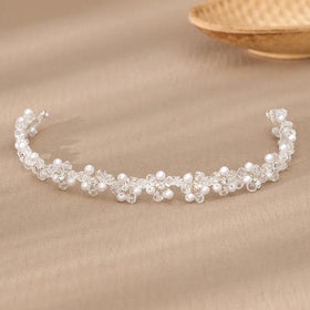 Latest Style Head Ornaments Headpieces Wedding Accessory Bridal Hairband Fashion Handmade Hair Band for Bride