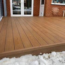 Factory Supply Wood Composite Decking Patio Flooring Wpc Decking