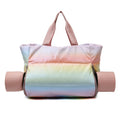 2020 Hot Sale Dry Wet Separation Overnight Duffel Bags Short Travel Bags Luggage for Ladies pink Gym Sport Bag LOW MOQ