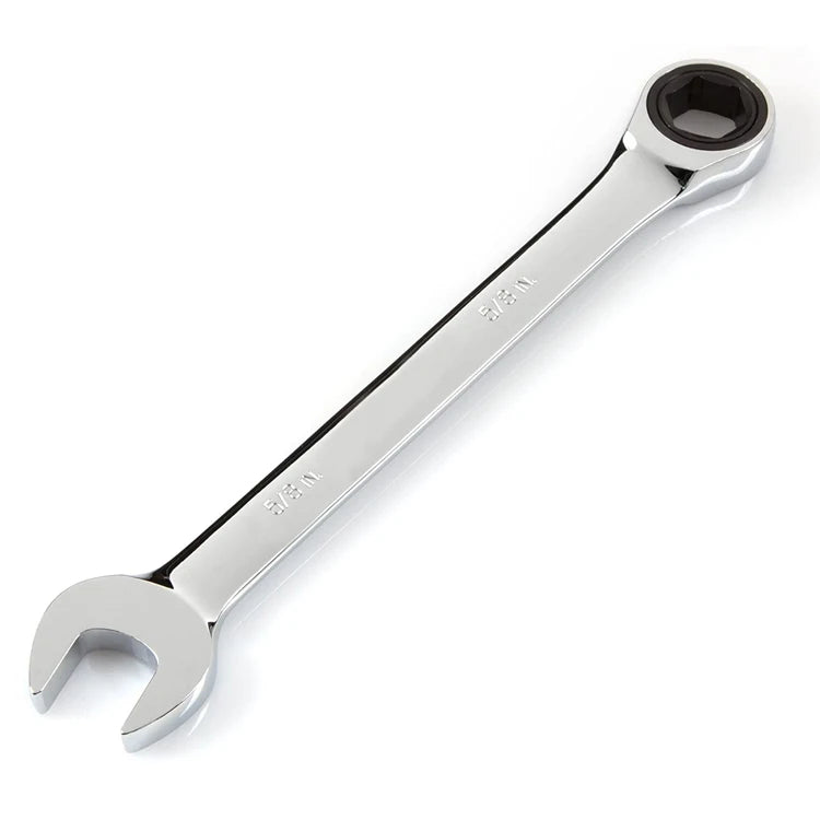 YUHANG 5/8 Inch 72-Tooth Chrome Vanadium Carbon Steel Ratcheting Combination Wrench DIY Grade Metric OEM Customizable