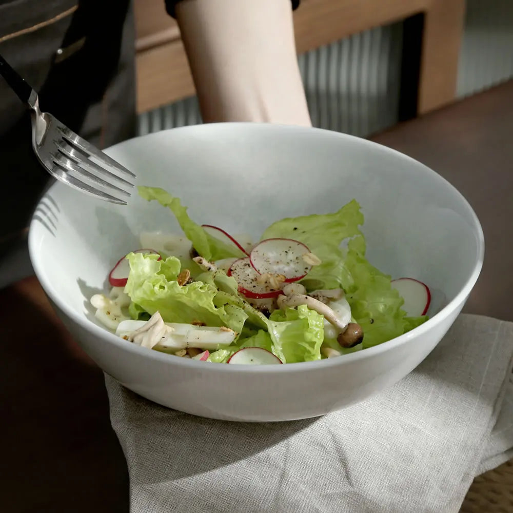 Factory Wholesale Japanese Ramen Soup Bowl Hotel Restaurant Porcelain Tableware Ceramic Noodle Pasta Bowls for Serving Food
