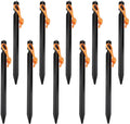 WOQI Heavy Duty  7075 Ground Metal Camping Aluminum Tent Spikes  Stakes  Pegs
