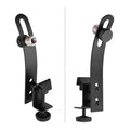Adjustable Drum Rim Clip Shockproof Microphone Clamp with Groove Gear