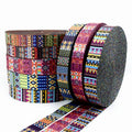Deepeel XP041 38mm DIY Sewing Luggage Tape Accessories Bag Shoulder Strap Home Textile Printed Ethnic Jacquard Webbing Straps