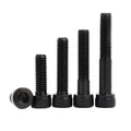 DIN912 Grade 12.9 40CR Alloy Steel M8 M10 M12 Hex Socket Cup Head Screw Full Thread Fine Thread Allen Knurled Thumb Black Bolt