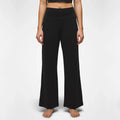 New Arrival Women's High Waist Wide Leg Pants Elastic Waist Soft Summer Quick Dry Sporty