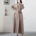 Autumn Green Turkey Party Engagement Dresses Women's Evening Dresses Elegant Costume Ledis Women's Pleated Maxi Dress