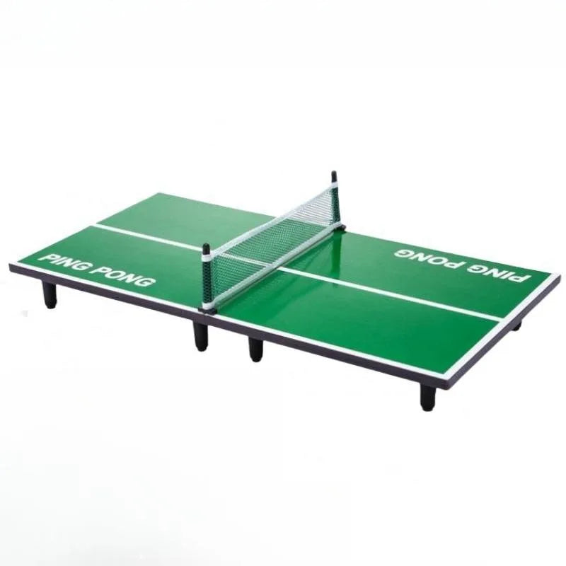 Stock Wooden Parents and Kids Entertainment Athletic Folding Large Indoor Mini Table Tennis Table Eco-Friendly Game