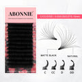 Abonnie 0.03 0.05 0.07mm Cashmere Lash Extensions Lash Trays Easy Fan Eyelash Extensions