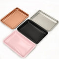Nail Art Stainless Steel Jewelry Nail Art Desktop Tool Storage Tray