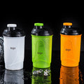 Novel Promotional Giveaway Gift 600ml 20oz Orange Green Bpa Free PP Leakproof Dishwasher Safe Gym Hiking Sports Protein Shaker