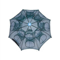 Portable 3+7 Umbrella-Shaped Folding Fishing Nets for River Lake for Drop Landing Fish Pier Harbour New Prawn Bait Crab Shrimp