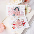 3 Die-cut Stickers Per Pack Spring Season Series  6 DIY Decorative Stickers