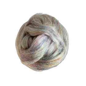 Textile Nopes Colorful Dyed Nylon 6 3D 88mm Fiber Tops Raw Pattern Flame Retardant Eco-Friendly for Spinning