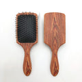 Professional Salon Electric Customizable Logo Curly Paddle Vent Anti-Static Compact Nylon Cushion Hairbrush Bristle Natural
