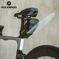 ROCKBROS Outdoor Cycling Pouch Riding Pack Bag for Bike Water Resistant Saddle Bags with Mudguard Pneumatic Bicycle Bag