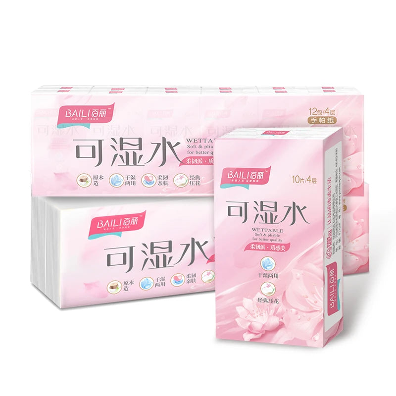 New Products Customized Standard Bulk Mini Wettable Pocket Tissue