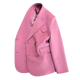 Spring and Autumn New Plus Size Fashionable Elegant Loose High-end Suit Slimming Top Age-reducing Suit Coat for Women