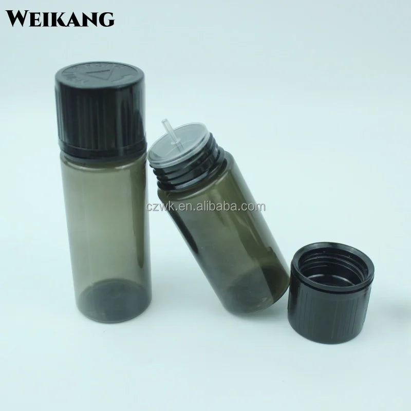 Pharmaceutical Medical Plastic Oil 60ml 15ml 30ml 100ml Empty 50ml V2 Pet Plastic Short Body Black Dropper V3 Bottles
