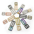 Various Sizes Square Ring Belt Glide Buckles Metal Slide Buckles Adjustable Strap Buckles Special Bag Accessories Leather Parts