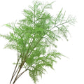 Home Decorative Green Plants Plastic Artificial Persian Grass Fern Leaf for Pot Decor