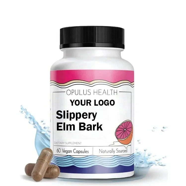 Faitury Wholesale Intestinal Support Slippery Elm Capsules Slippery Elm Bark Capsules