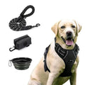 QUCHONPET High Quality Heavy Duty Adjustable Pet Harness Explosion Proof Reflective Breathable Puppy Harness Made of Durable Dog