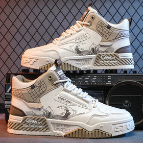 New Design Cheap Men's Breathable Mesh Basketball Sport Shoes Comfortable Sneakers