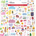 Journal Planner Stickers Sheets with Various Themes