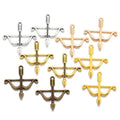 5 colors Bow and Arrow Charm Pendants for Bracelet Necklace Jewelry Accessories Diy Jewelry Making 25*25mm M05