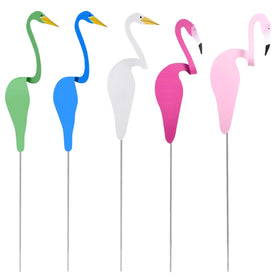 Factory Price Flamingo Windmill Rotating Wind Chimes Backyard Beach Creative Party Decoration Photo Photography Props