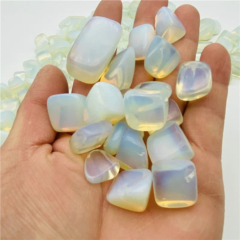 Wholesale Polished Opal Crystals for Home Decoration Healing Tumbled Stones