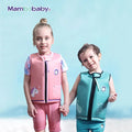 Mambobaby Children Swim Aid Vest Non-inflatable Children Swim Vest for Kids From 3-8 Years Old Children Safety Vest