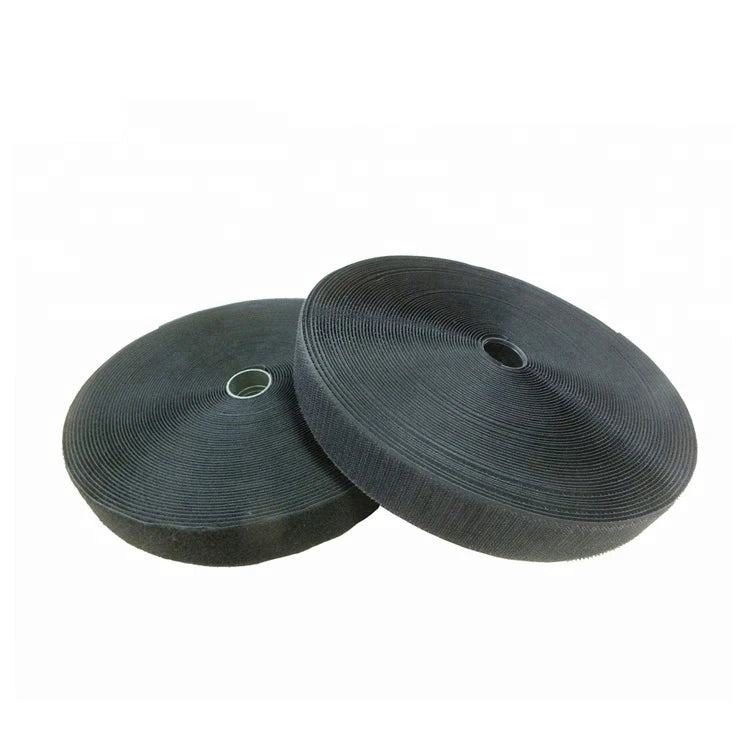 Factory Custom Self Adhesive Fastener Colorful Hook Loop Tape Sticky Back to Back Nylon Custom Logo Tailor Measuring Tape