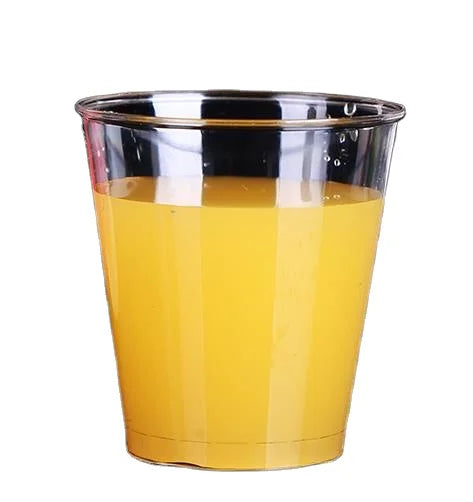 50ml Disposable Thickened Transparent PS Aviation Cup Eco-Friendly Hard Plastic for Beer Pong Game