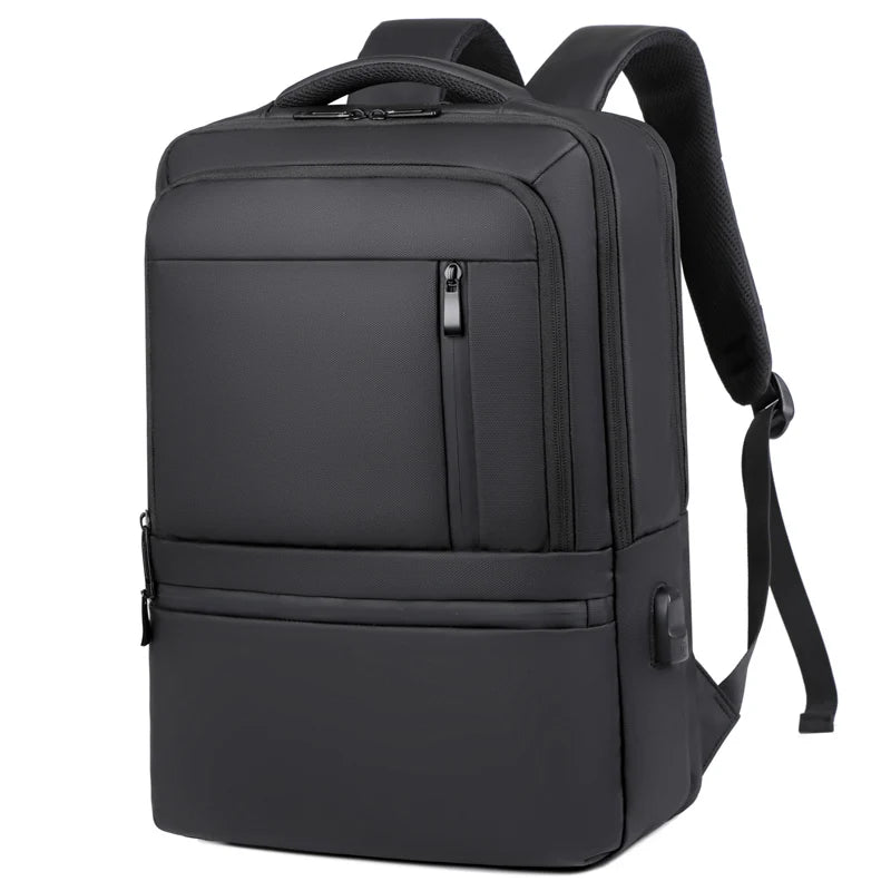 Large Capacity Multifunction Nylon Backpack Anti Theft Smart Laptop Backpack Bag With Usb Charging Port