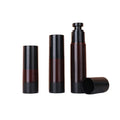 as Plastic Amber Airless Bottles for Skin Care Serums and Shampoo 15ml 30ml 50ml 100ml Sizes Safe and Hygienic Storage
