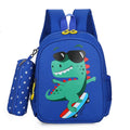 New Style Customized Waterproof Canvas 5-Piece Backpack Set for High School Girls Students with Zipper Closure Large Capacity