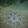 4 6 8 12Holes 2mm Mesh Steel Wire Cast Throwing Portable Automatic Folding Umbrella Fishing Net