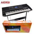 Aiersi Brand 61 Keys Electronic Organ Touch Response Big Size Keys Desktop Keyboard Professional Digital Piano Music Instrument