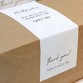 Custom Vintage Pattern Decorative Packaging Seal Label Adhesive Paper for Candle Carton Thank You Craft Use