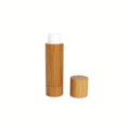 Eco Friendly Lip Balm Tube Mini 5ml Real Bamboo Lipstick Tube C888