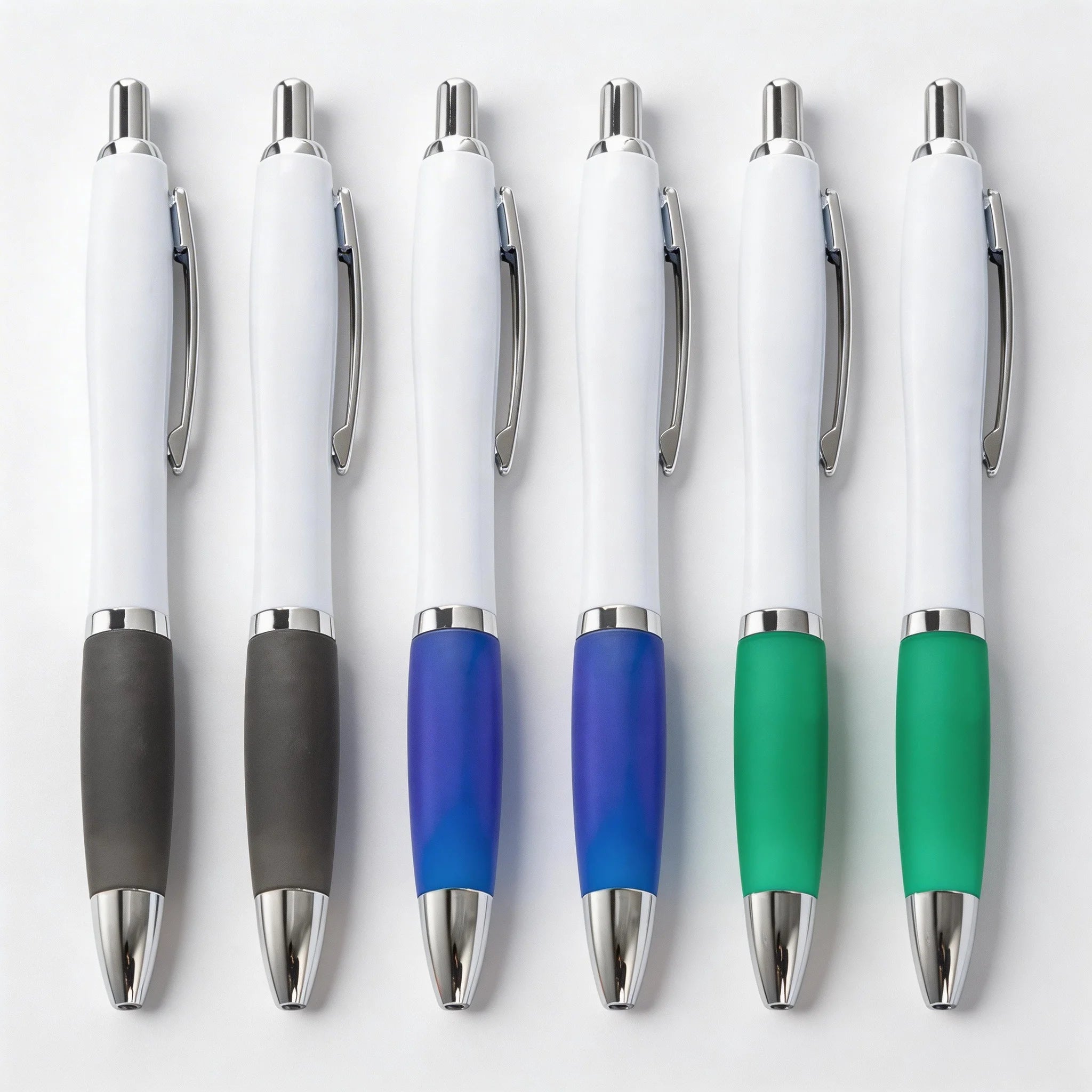 Custom ABS Plastic Ballpoint Pens Custom Logo 1.0mm Tip for Corporate Gifting & Trade Show Promotions