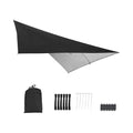 Woqi Hiking Outdoor Custom Factory Price Camping Tarp Beach Shelter Rain Fly Tent Uv Protect