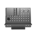 LOGO OEM ODM Office Metal Table Top Hole Orifice Plate Shelf Storage Organizer Rack Computer Desk Racks