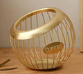 Multipurpose Creative Desktop Organizer Snacks Dried Fruit Basket Metal Fruit Basket Storage Basket Coffee Capsules Storage