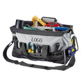 16" Tool Large Standard Bag With Strap Zipper Collapsible Tool Carry Tote Canvas Electrician Tool Bag Heavy Duty Bag